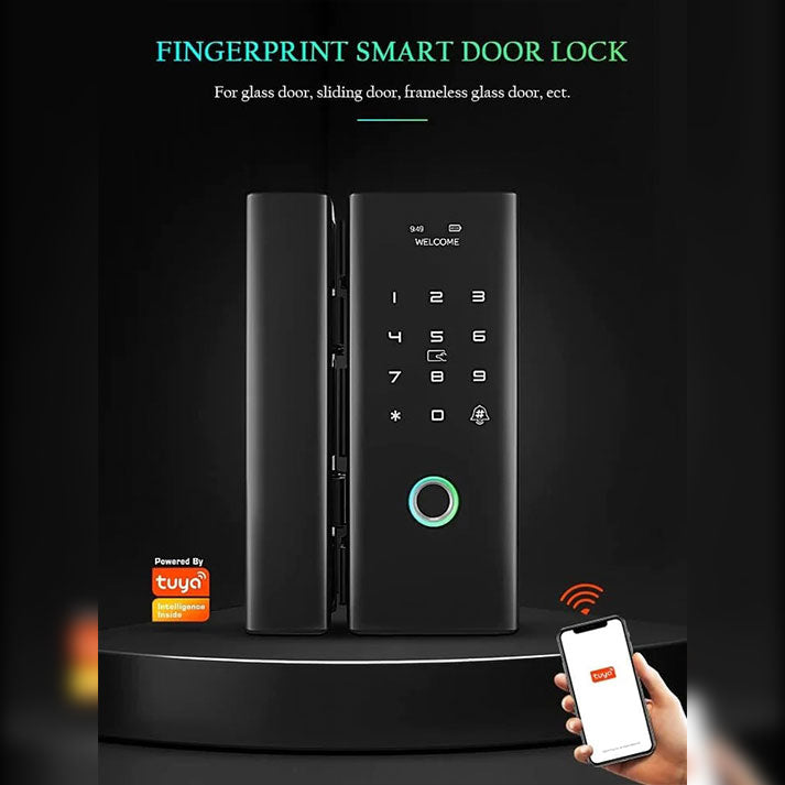 K5 Tenon Smart Glass Door Lock