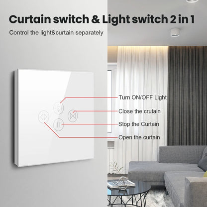 WIFI SMART CURTAIN & LIGHT SWITCH