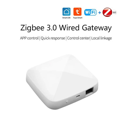 AVATTO GW16 Wired Home Assistant 2.4G wifi tuya Zigbee 3.0 smart Gateway hub App Control device