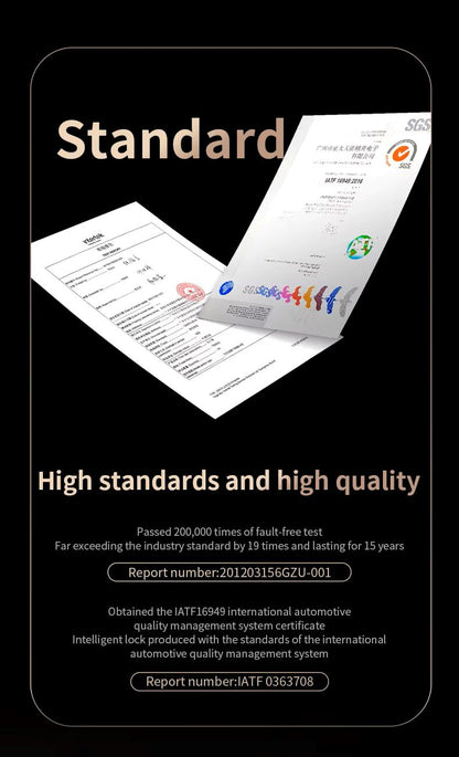 TENON A9 PRO 3D Face Recognition Palm Vein Fingerprint Digital Intelligent Smart Lock