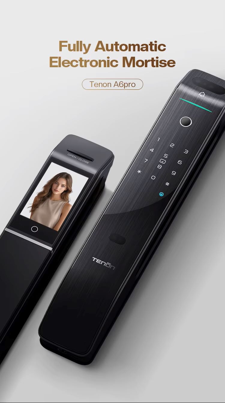 TENON A6 PRO Face lD/Palm Vein/Fingerprint/Password/Card/Mechanical Key/App
