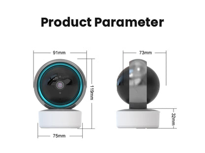 2mp Infrared Night Vision Two Way Audio Tuya Smart Home Wifi Camera