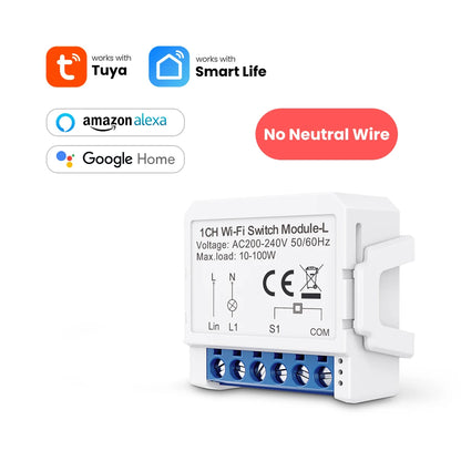 WiFi Smart Switch Module No Neutral