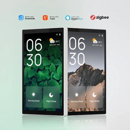 7 Inch Central Control Panel Multi-Function Ble Music Wall Touch Screen Zigbee Hub Gateway