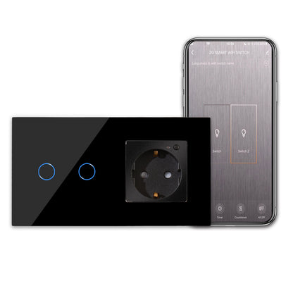 Zigbee/Wifi Socket with Light Switch