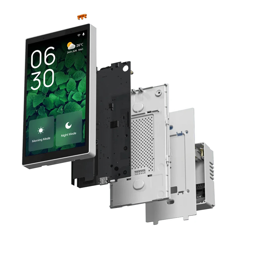 7 Inch Central Control Panel Multi-Function Ble Music Wall Touch Screen Zigbee Hub Gateway