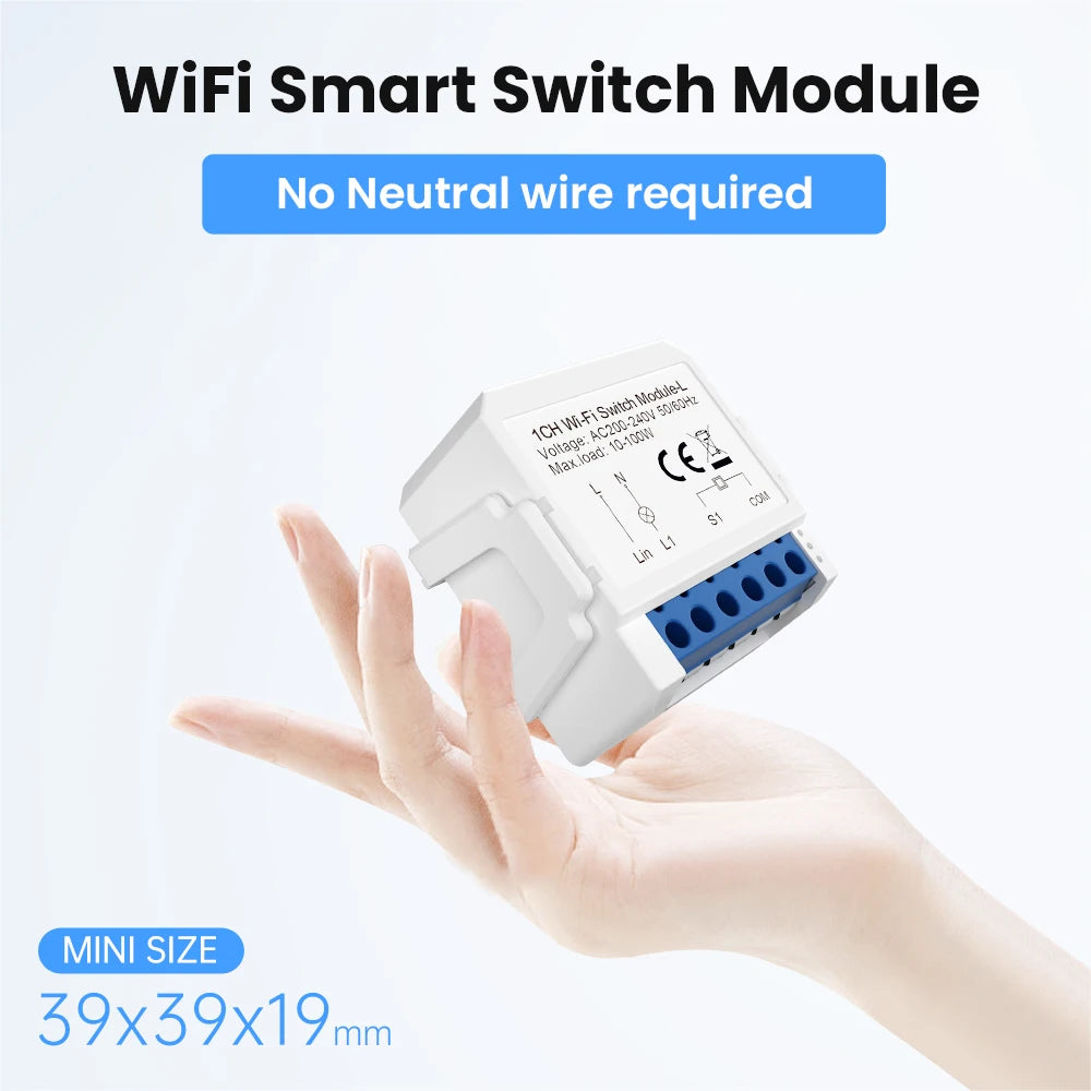 WiFi Smart Switch Module No Neutral