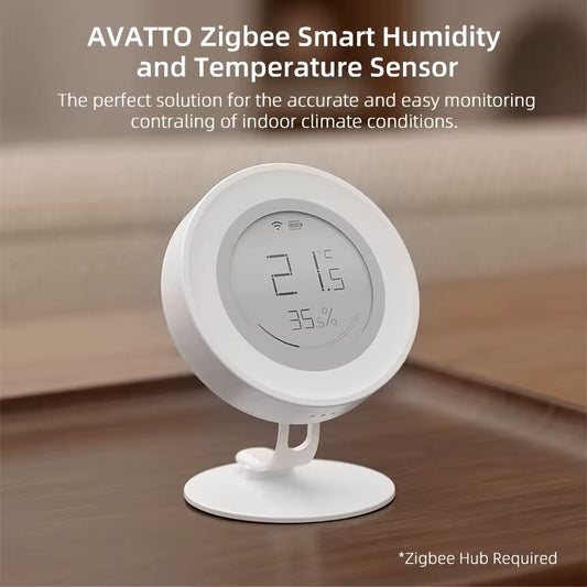 ZIGBEE SMART HUMIDITY & TEMPERATURE SENSOR