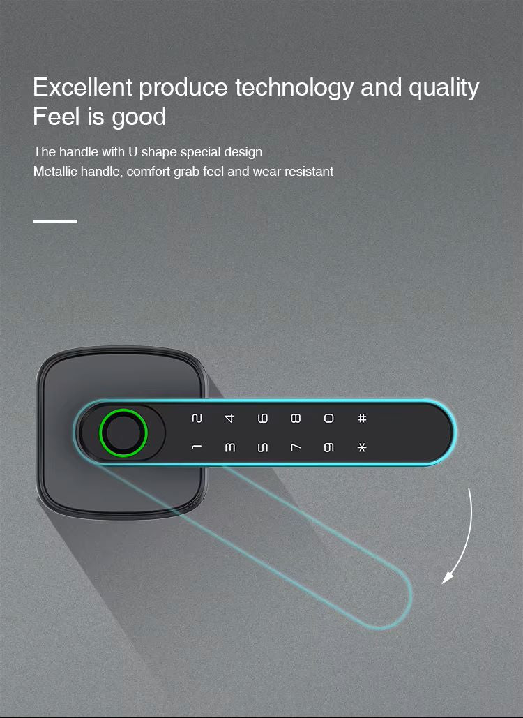 TENON K1 Plus Single Latch Indoor Mini Bluetooth Smart Door Lock