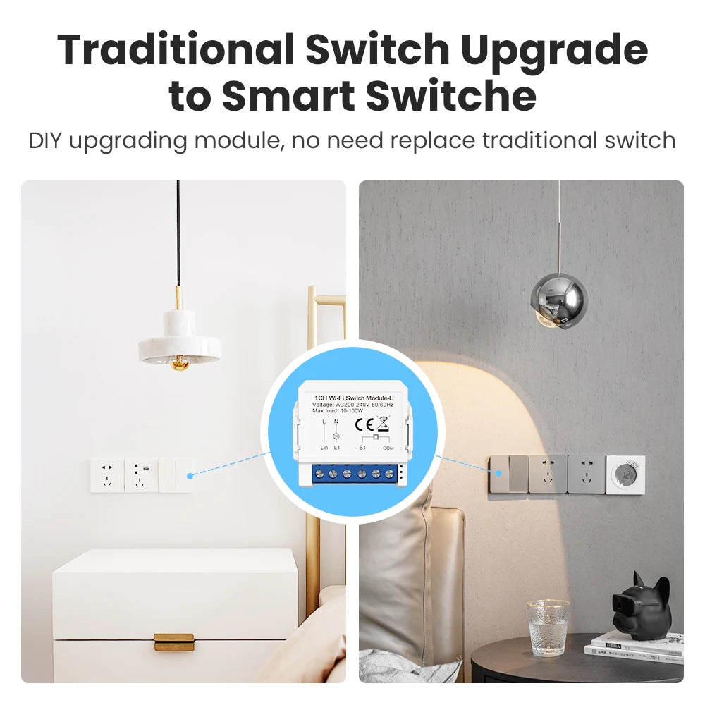 WiFi Smart Switch Module No Neutral