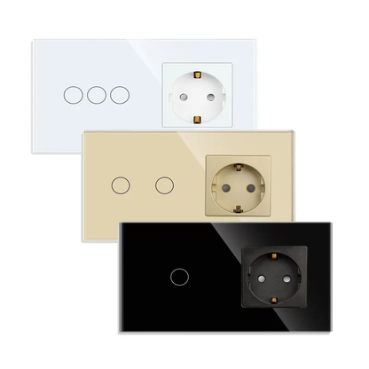 Zigbee/Wifi Socket with Light Switch