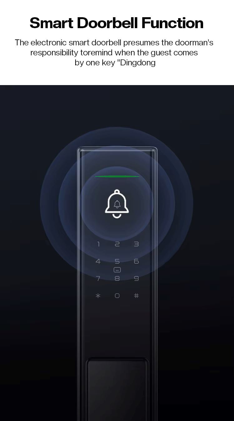 TENON A5 Ultra Slim One-Button Automatic Control Smart Door Lock