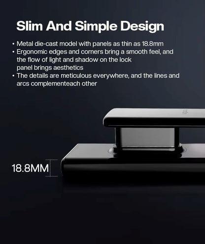 TENON A5 Ultra Slim One-Button Automatic Control Smart Door Lock