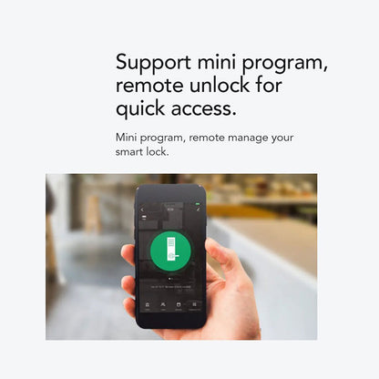 K5 Tenon Smart Glass Door Lock