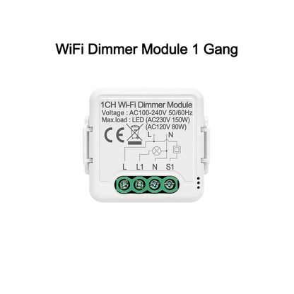Wifi Dimmer Switch Module 2 Way Control Work With APP Alexa,Google Home