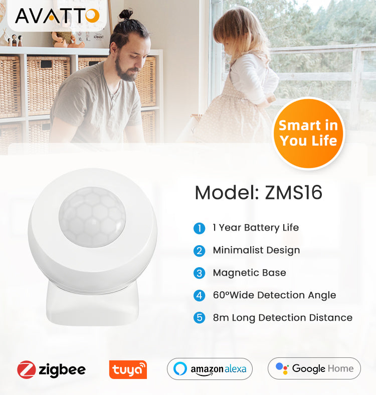 ZIGBEE SMART MOTION SENSOR