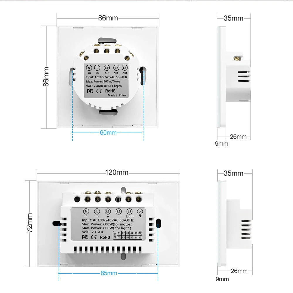 WIFI CURTAIN SWITCH