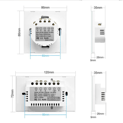 WIFI CURTAIN SWITCH