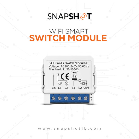 Zigbee Smart Switch Module No Neutral Wire Tuya Zigbee 3.0 10A