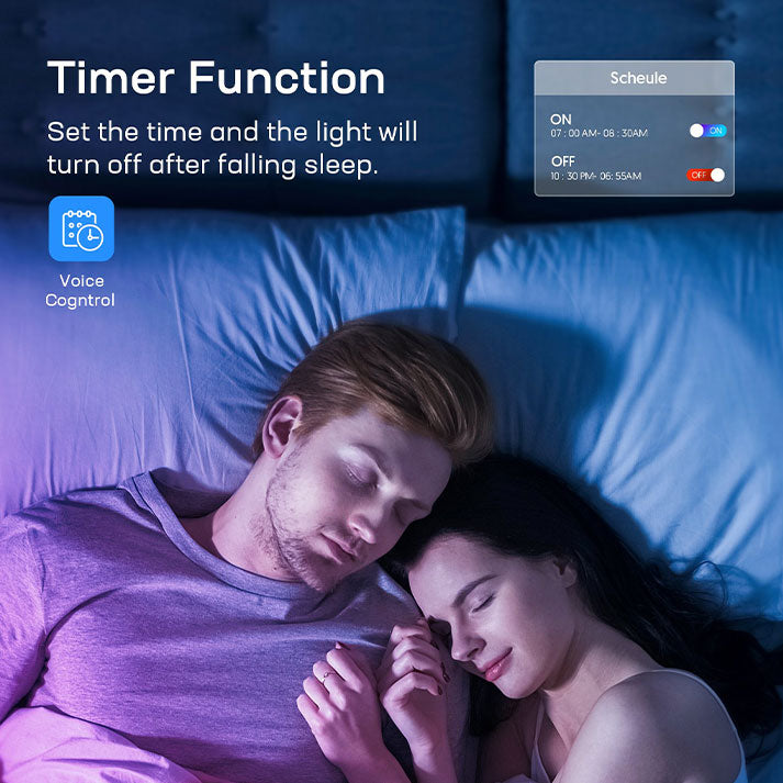 RGB color Smart Music LED Strip Light 5m