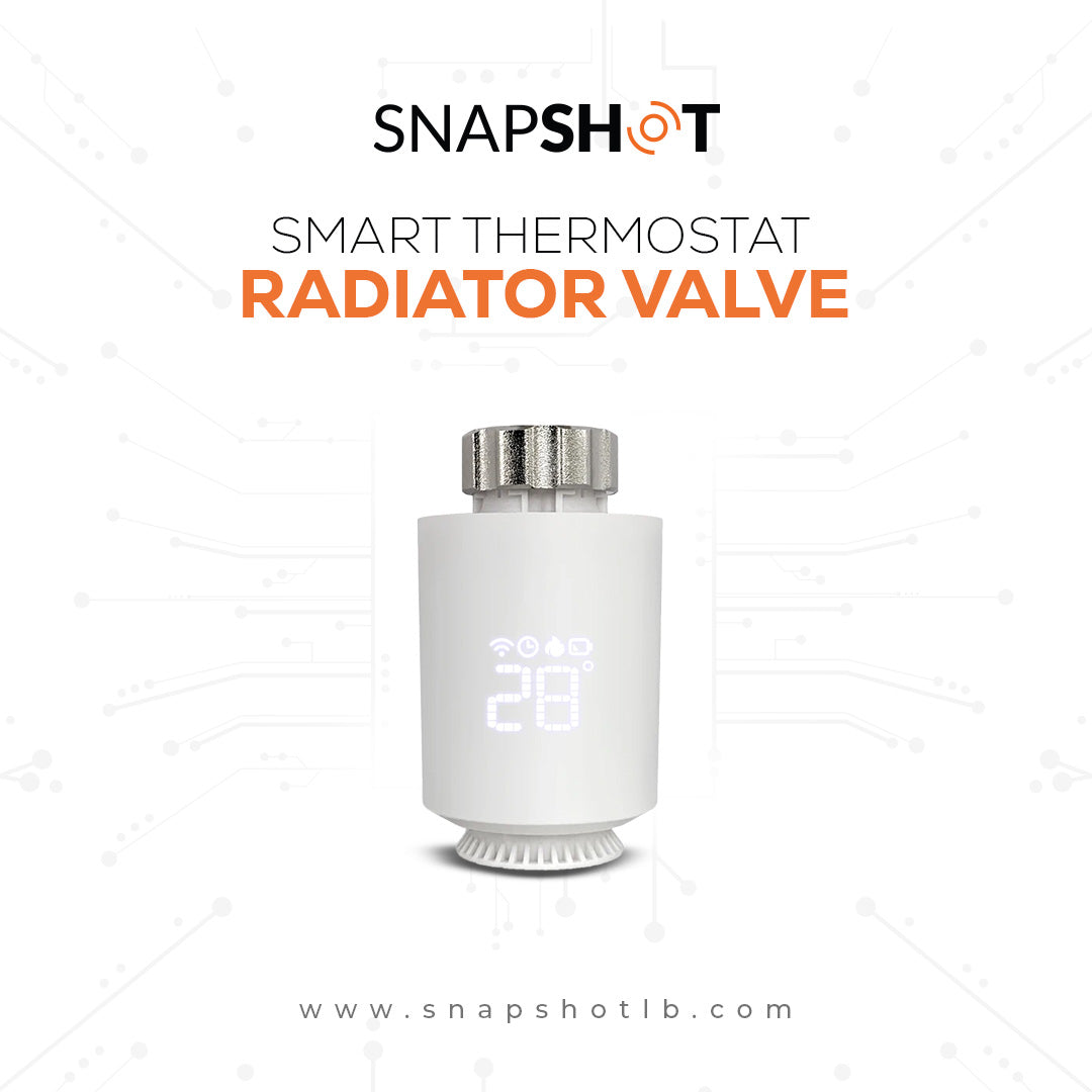 Zigbee Smart TRV Programmable Smart Thermostat Radiator Valve Temperature Controller Work with Alexa Google Home Alice