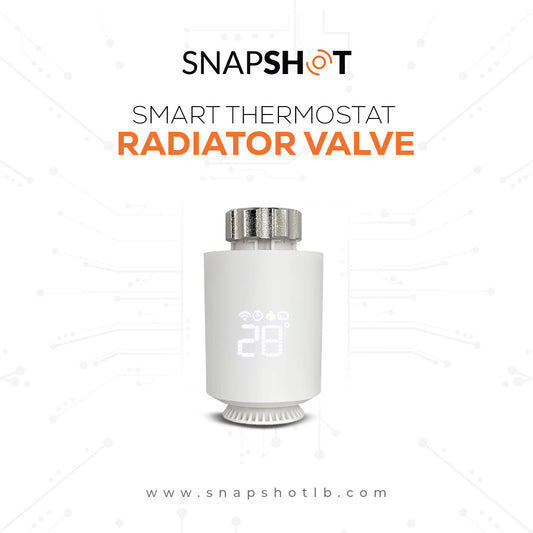 Zigbee Smart TRV Programmable Smart Thermostat Radiator Valve Temperature Controller Work with Alexa Google Home Alice