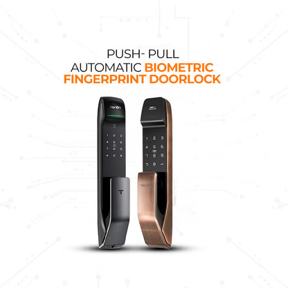 TENON A2 Push-Pull Automatic Biometric Fingerprint Door Lock