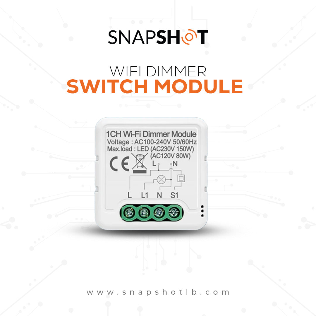 Wifi Dimmer Switch Module 2 Way Control Work With APP Alexa,Google Home