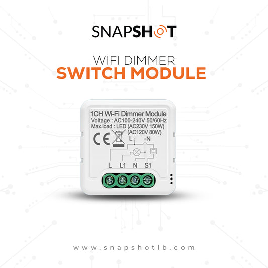 Wifi Dimmer Switch Module 2 Way Control Work With APP Alexa,Google Home