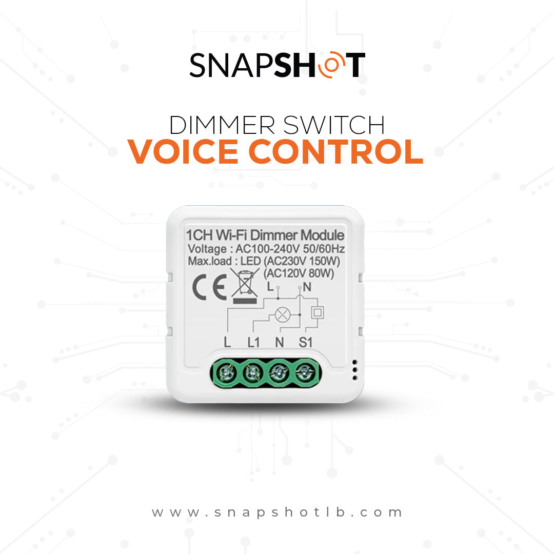 AVATTO Zigbee Dimmer Switch Module 1/2 Gang  Support 2 Way Control APP Control Alexa Voice Control